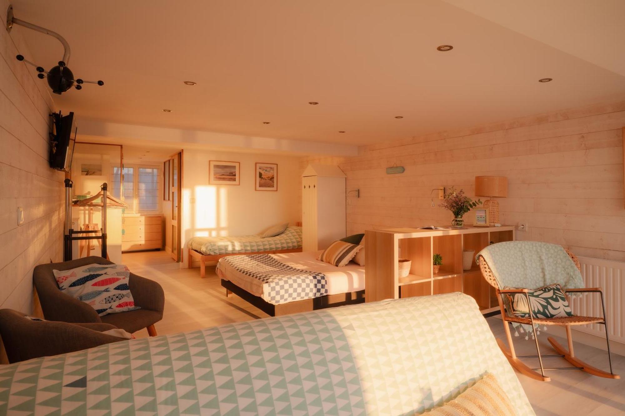 Les Chambres D'Hotes De La Mer Merlimont Exterior foto